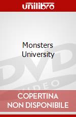 Monsters University dvd