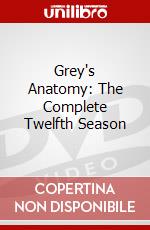 Grey's Anatomy: The Complete Twelfth Season dvd