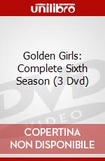 Golden Girls: Complete Sixth Season (3 Dvd) dvd