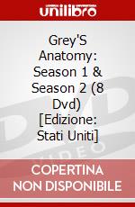 Grey'S Anatomy: Season 1 & Season 2 (8 Dvd) [Edizione: Stati Uniti] dvd