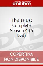 This Is Us: Complete Season 4 (5 Dvd) dvd