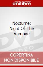 Nocturne: Night Of The Vampire dvd