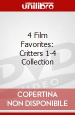 4 Film Favorites: Critters 1-4 Collection dvd