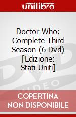Doctor Who: Complete Third Season (6 Dvd) [Edizione: Stati Uniti] dvd