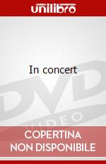 In concert dvd