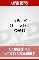 Leo Ferre' - Chante Les Poetes dvd