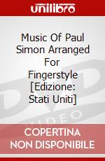Music Of Paul Simon Arranged For Fingerstyle [Edizione: Stati Uniti] dvd