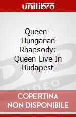 Queen - Hungarian Rhapsody: Queen Live In Budapest dvd
