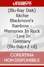 (Blu-Ray Disk) Ritchie Blackmore's Rainbow - Memories In Rock - Live In Germany (Blu-Ray+2 cd) brd
