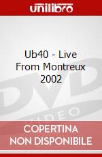 Ub40 - Live From Montreux 2002 dvd