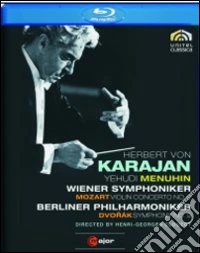 (Blu Ray Disk) Herbert Von Karajan. Mozart Violin Concerto No. 5. Dvorák Symphony No. 9 dvd