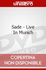 Sade - Live In Munich dvd