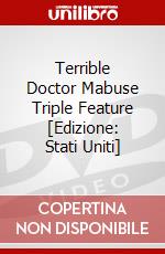Terrible Doctor Mabuse Triple Feature [Edizione: Stati Uniti] dvd