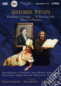 Gioacchino Rossini - Il Barbiere Di Siviglia / Turco In Italia / Moise Et Pharaon dvd