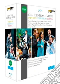 (Blu-Ray Disk) Claudio Monteverdi - L'Orfeo, L'Incoronazione Di Poppea, Il Ritorno Di Ulisse In Patria (3 Blu-Ray) brd