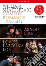 William Shakespeare: Comedy, Romance, Tragedy (4 Dvd) [Edizione: Regno Unito] dvd