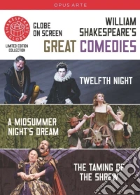 William Shakespeare: Great Comediae: The Taming Of The Shrew, Twelfth Night (3 Dvd) dvd