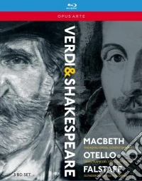 (Blu-Ray Disk) Giuseppe Verdi - Shakespere: Macbeth, Otello, Falstaff (3 Blu-Ray) brd