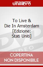 To Live & Die In Amsterdam [Edizione: Stati Uniti] dvd