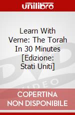 Learn With Verne: The Torah In 30 Minutes [Edizione: Stati Uniti] dvd