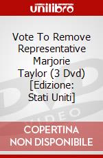 Vote To Remove Representative Marjorie Taylor (3 Dvd) [Edizione: Stati Uniti] dvd