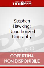 Stephen Hawking: Unauthorized Biography dvd