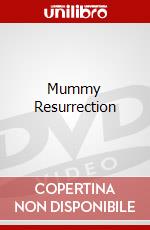 Mummy Resurrection dvd