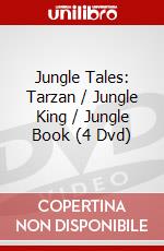 Jungle Tales: Tarzan / Jungle King / Jungle Book (4 Dvd) dvd