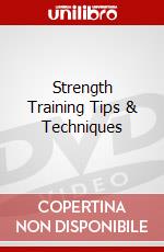 Strength Training Tips & Techniques dvd
