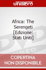 Africa: The Serengeti [Edizione: Stati Uniti] dvd
