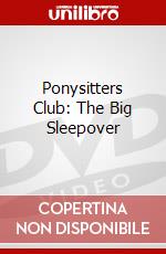 Ponysitters Club: The Big Sleepover dvd