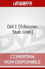 Did I [Edizione: Stati Uniti] dvd