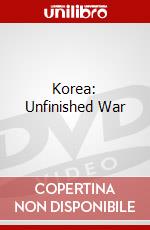 Korea: Unfinished War dvd