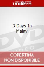 3 Days In Malay dvd