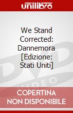 We Stand Corrected: Dannemora [Edizione: Stati Uniti] dvd