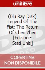 (Blu Ray Disk) Legend Of The Fist: The Return Of Chen Zhen [Edizione: Stati Uniti] dvd