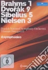 Brahms 1 / Antonin Dvorak 9 / Sibelius 5 / Nielsen 3: 4 Symphonies dvd