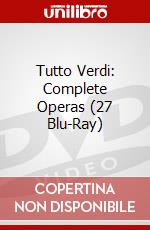Tutto Verdi: Complete Operas (27 Blu-Ray) dvd