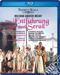 (Blu-Ray Disk) Mozart / Chorus Of Teatro Alla Scala / Kehrer - Entfuhrung Aus Dem Serail brd