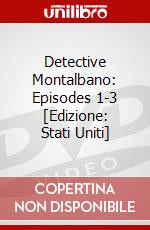 Detective Montalbano: Episodes 1-3 [Edizione: Stati Uniti] dvd