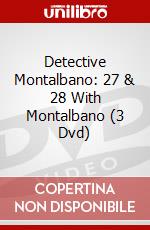 Detective Montalbano: 27 & 28 With Montalbano (3 Dvd) dvd