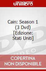 Cain: Season 1 (3 Dvd) [Edizione: Stati Uniti] dvd