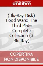 (Blu-Ray Disk) Food Wars: The Third Plate Complete Collection (3 Blu-Ray) brd