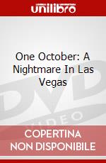 One October: A Nightmare In Las Vegas dvd