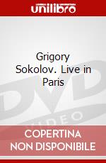 Grigory Sokolov. Live in Paris film in dvd