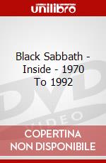 Black Sabbath - Inside - 1970 To 1992 dvd