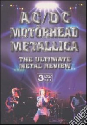 AC/DC, Motorhead, Metallica. The Ultimate Metal Review film in dvd