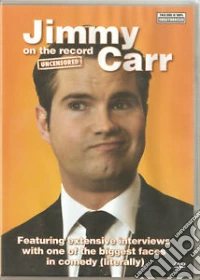 Jimmy Carr -On The Record dvd