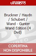 Bruckner / Haydn / Schubert / Wand - Gunter Wand Edition (4 Dvd) dvd