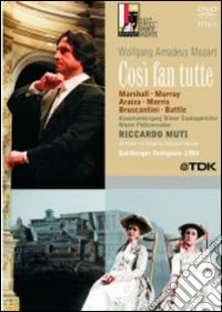 Wolfgang Amadeus Mozart. Così fan tutte dvd
